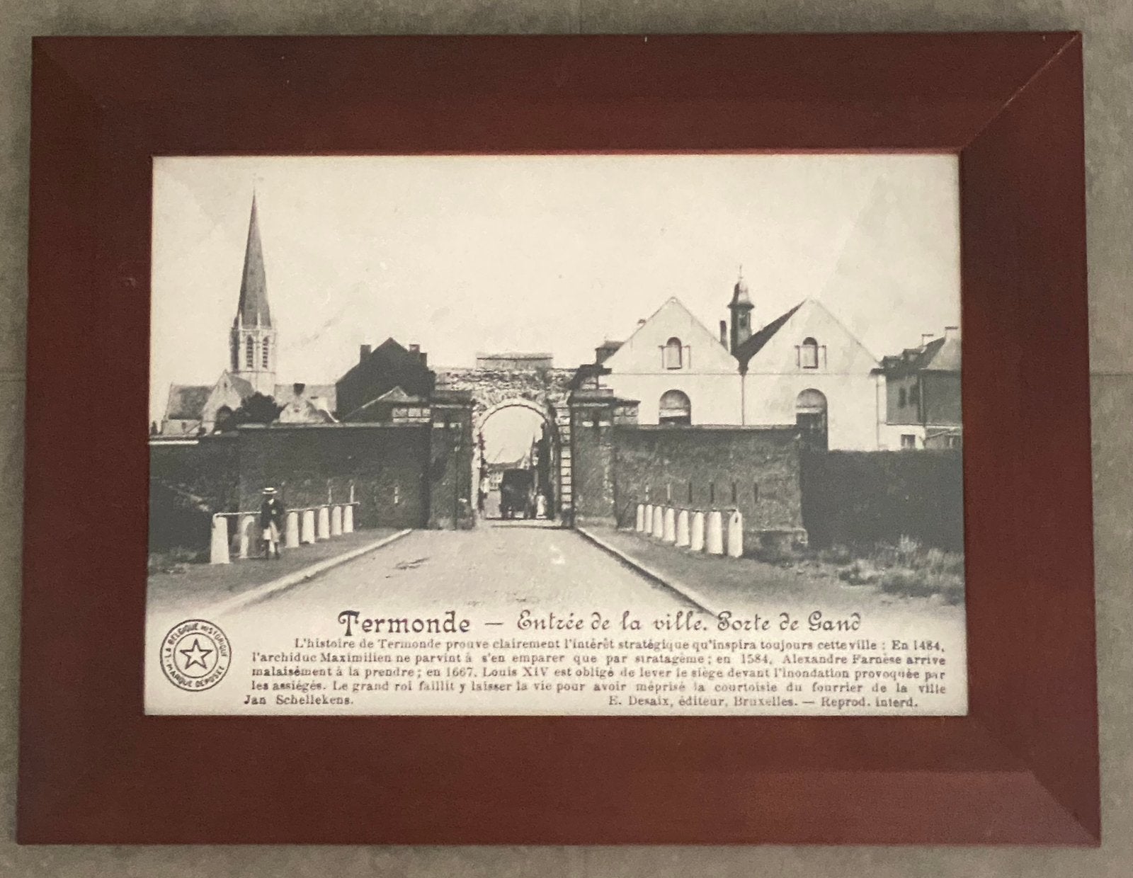 5 unieke zwart-wit foto’s Dendermonde, Ophalen, Gebruikt, Foto, Gebouw
