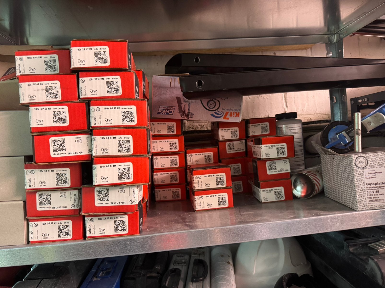 Clous Hilti X-P MX, Enlèvement, Neuf