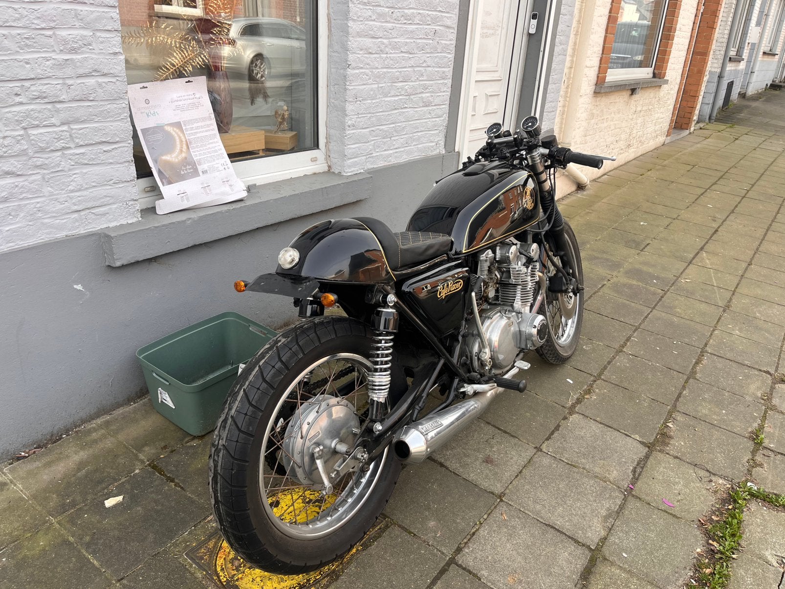 Suzuki gs 550 cafe racer, Motoren, Ophalen