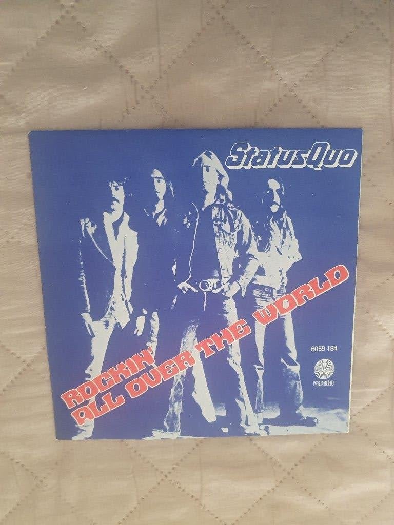S - Status Quo – Rockin' All Over The World - 1977, 7 inch, Ophalen of Verzenden, Zo goed als nieuw, EP
