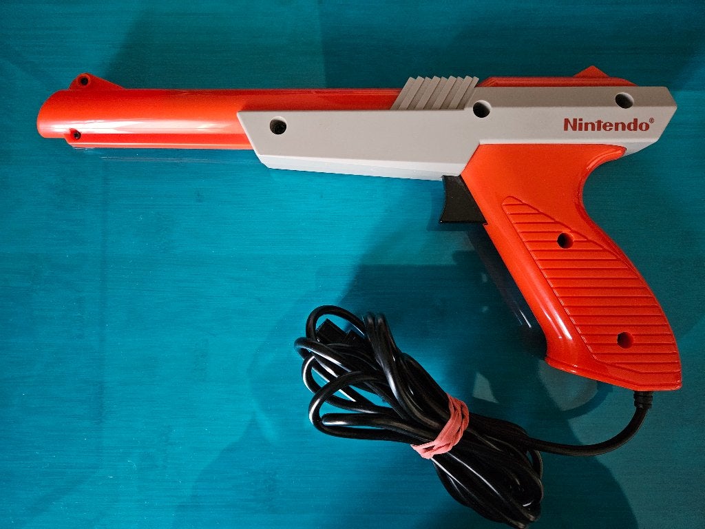 Zapper (Lightgun) -  NES, Games en Spelcomputers, Ophalen of Verzenden, Gebruikt, NES, Pistool