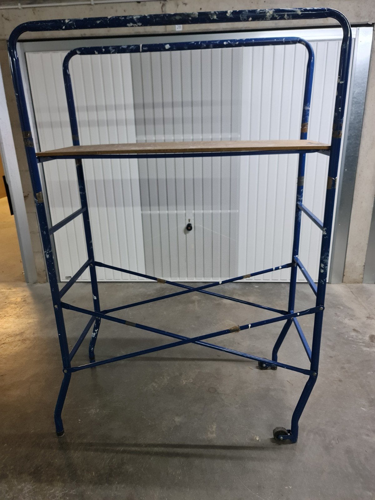 stelling blauwe kleur mag weg, Doe-het-zelf en Bouw, Ophalen of Verzenden