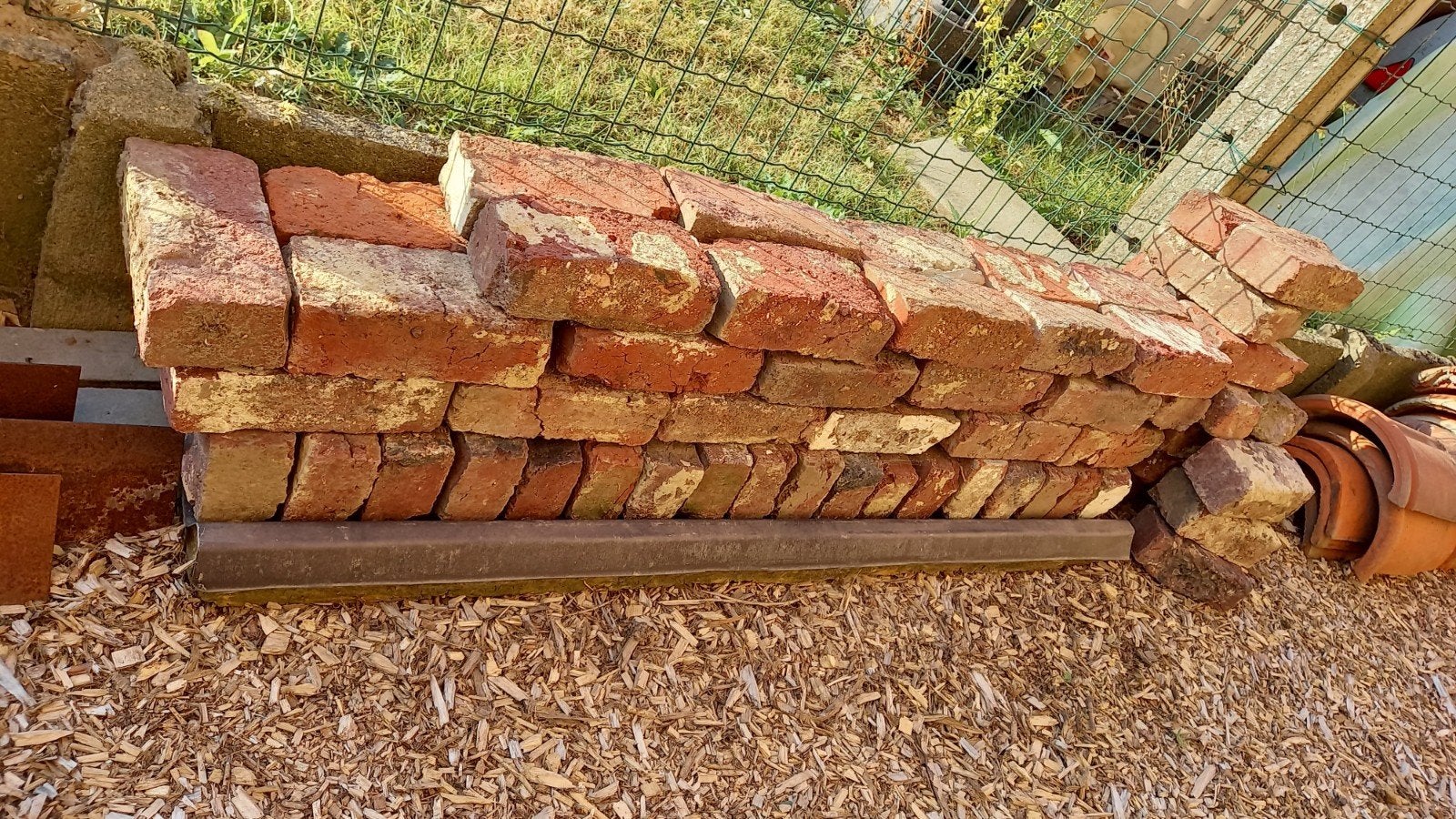 Oude handgevormde gevelstenen, Doe-het-zelf en Bouw, Ophalen