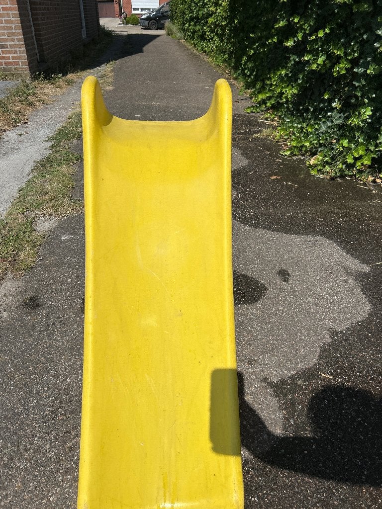 Schuifaf, Ophalen, Gebruikt, Glijbaan
