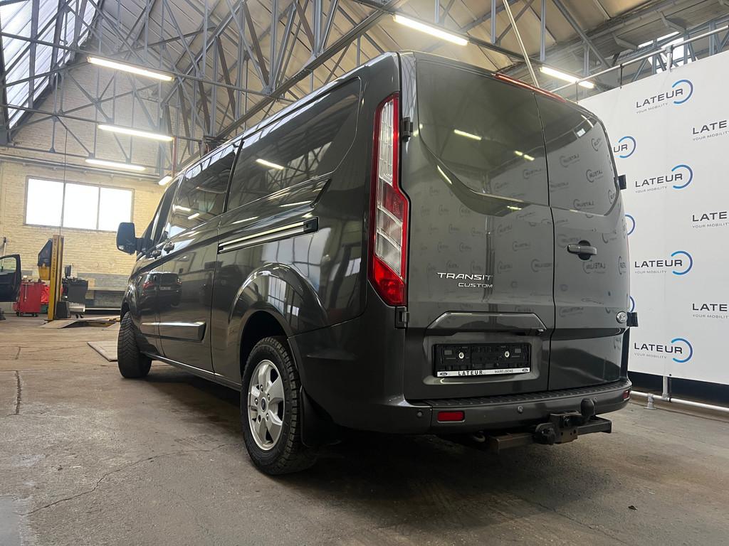 Ford Transit Custom Dubbele Cabine Limited L2H1 130pk M6, Argent ou Gris, Achat, Boîte manuelle, 2800 kg