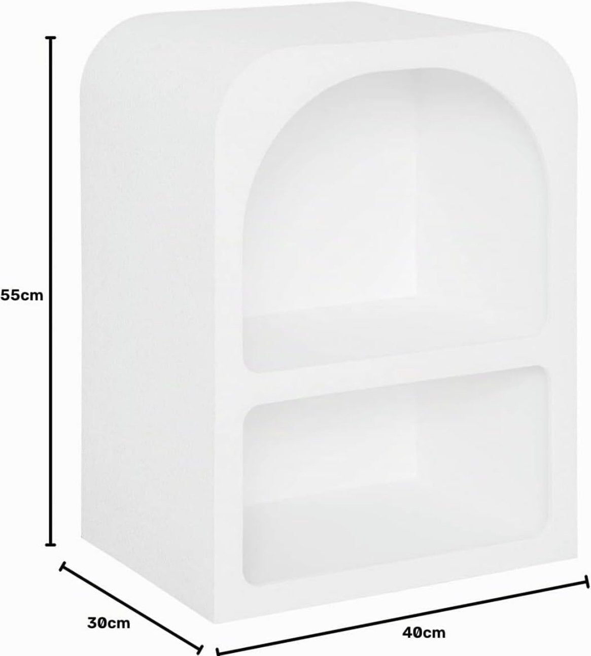 Table de chevet neuve, Neuf, Enlèvement ou Envoi, Moins de 45 cm, 55 à 70 cm