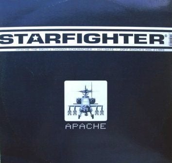 Starfighter - Apache (Remixes), Cd's en Dvd's, Vinyl | Dance en House, Zo goed als nieuw, House, 12 inch, Ophalen of Verzenden