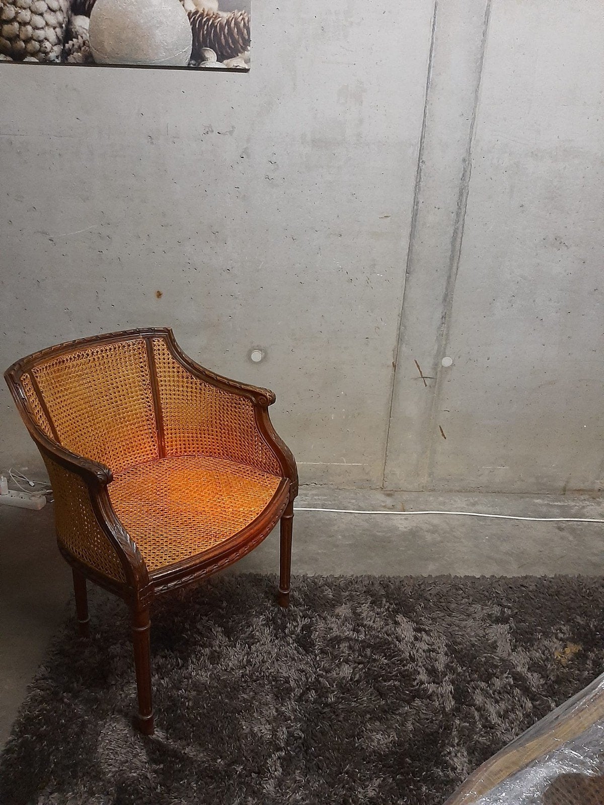 Fautueil de bureau louis XV, Enlèvement
