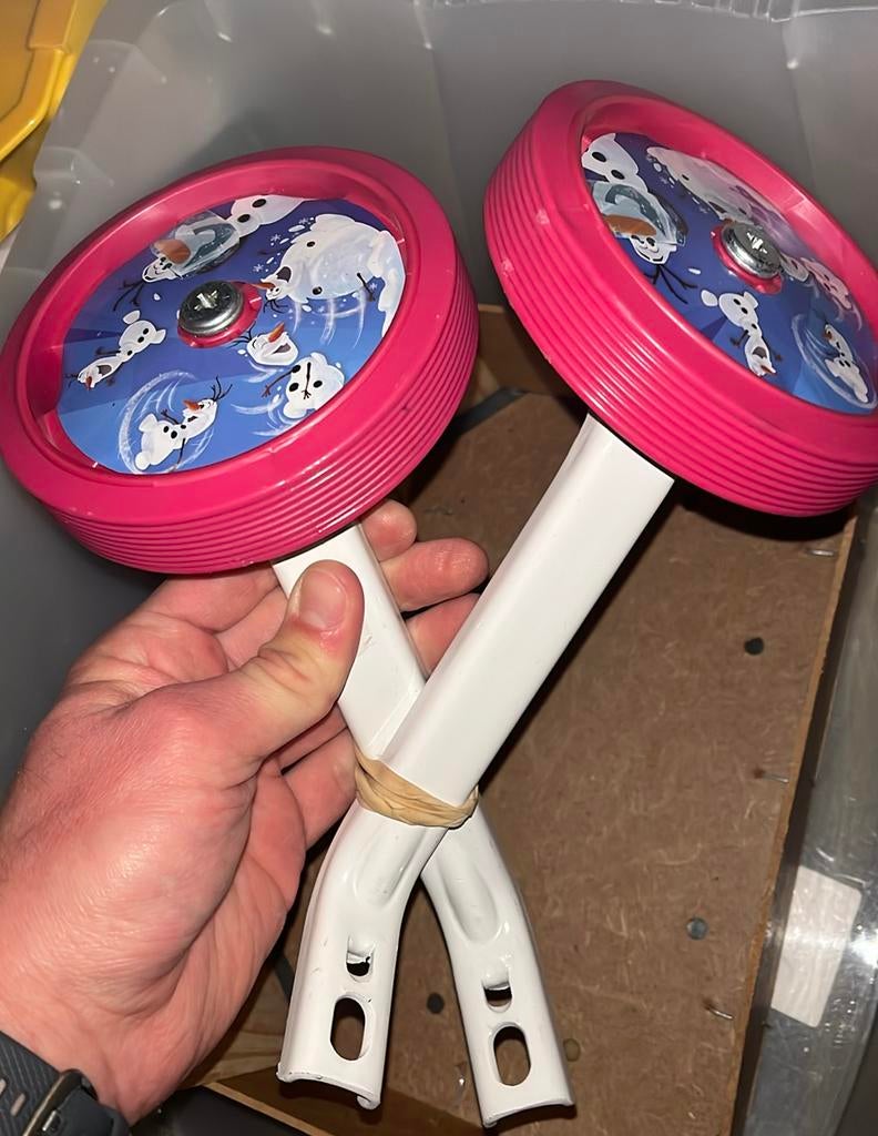 Frozen Zijwieltjes voor fietsje, Fietsen en Brommers, Ophalen of Verzenden, Nieuw, Zijwieltjes