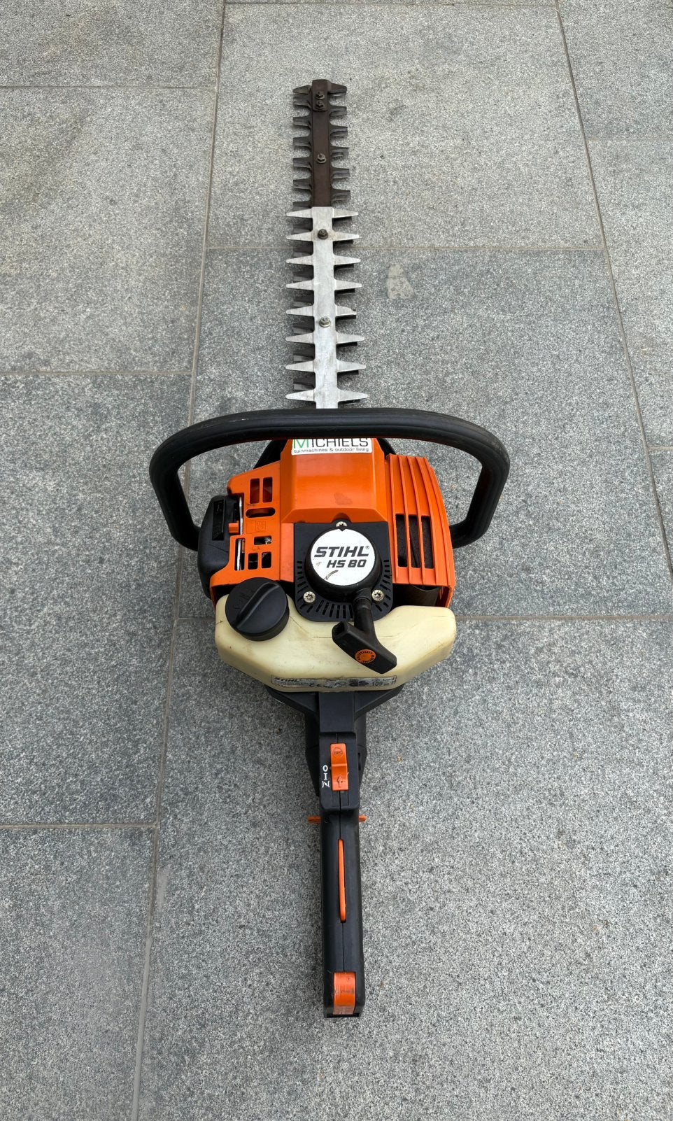 STIHL HS80 (2-takt benzine), Tuin en Terras, Ophalen, Zo goed als nieuw, Benzine