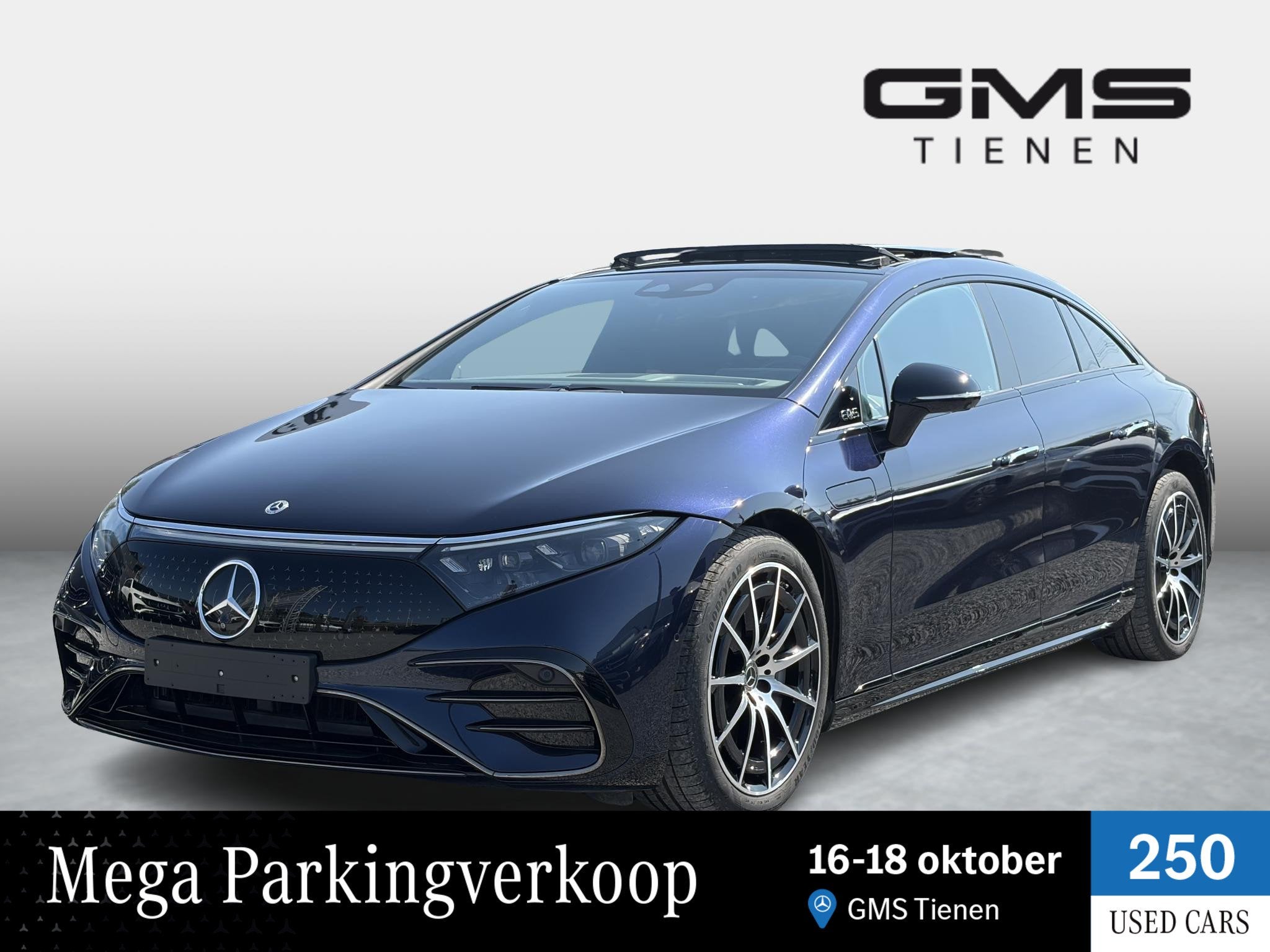 Mercedes-Benz EQS 450+ business, Auto's, Automaat, 4 deurs, Gebruikt, 333 pk