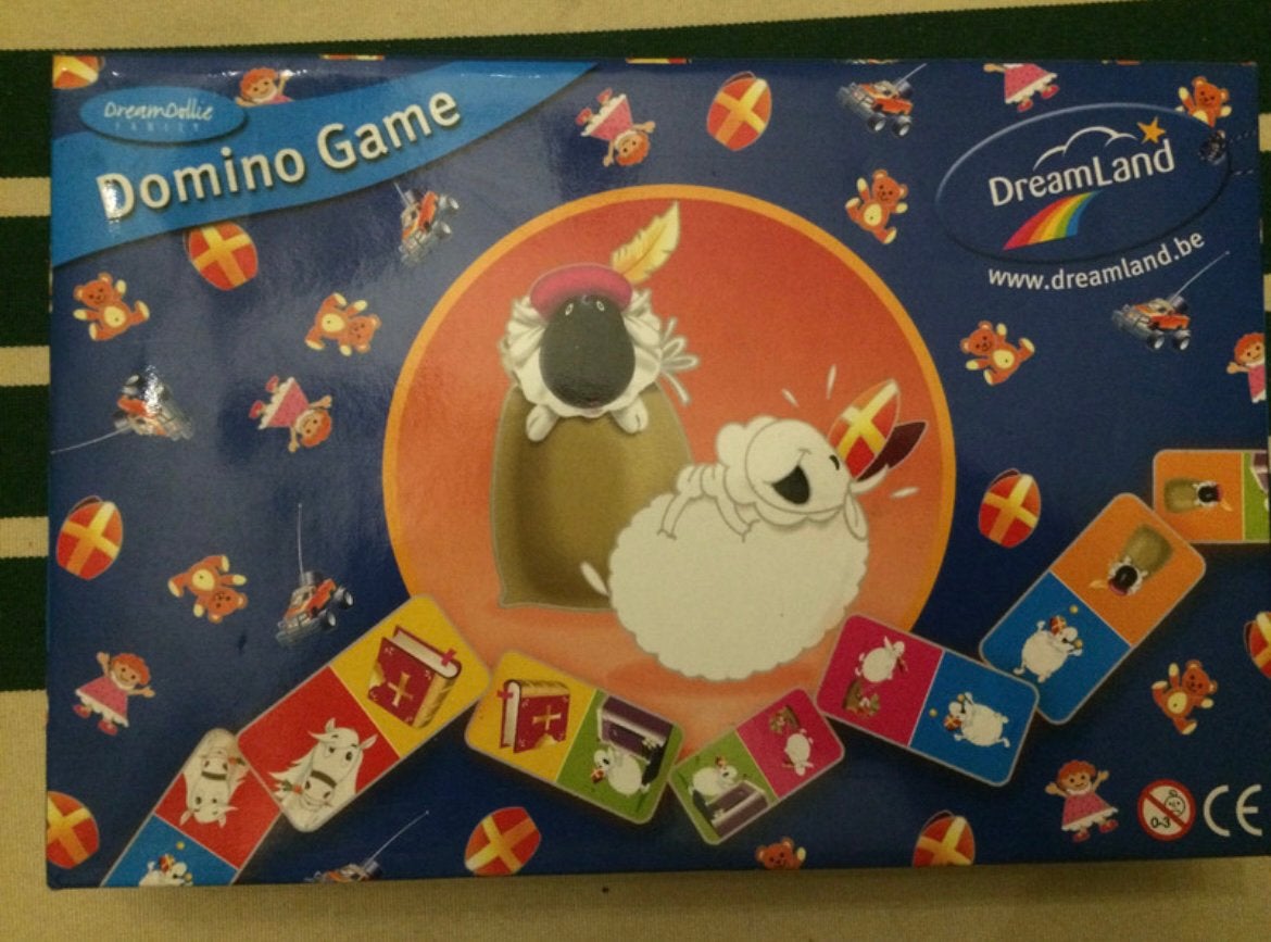 Domino - Thema Sinterklaas, Diversen, Sinterklaas, Ophalen of Verzenden, Zo goed als nieuw