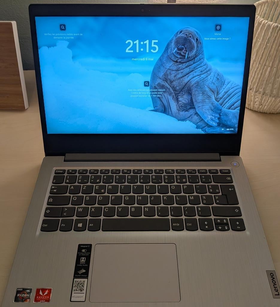 Lenovo Ideapad 3 en I5, Enlèvement, Azerty, SSD