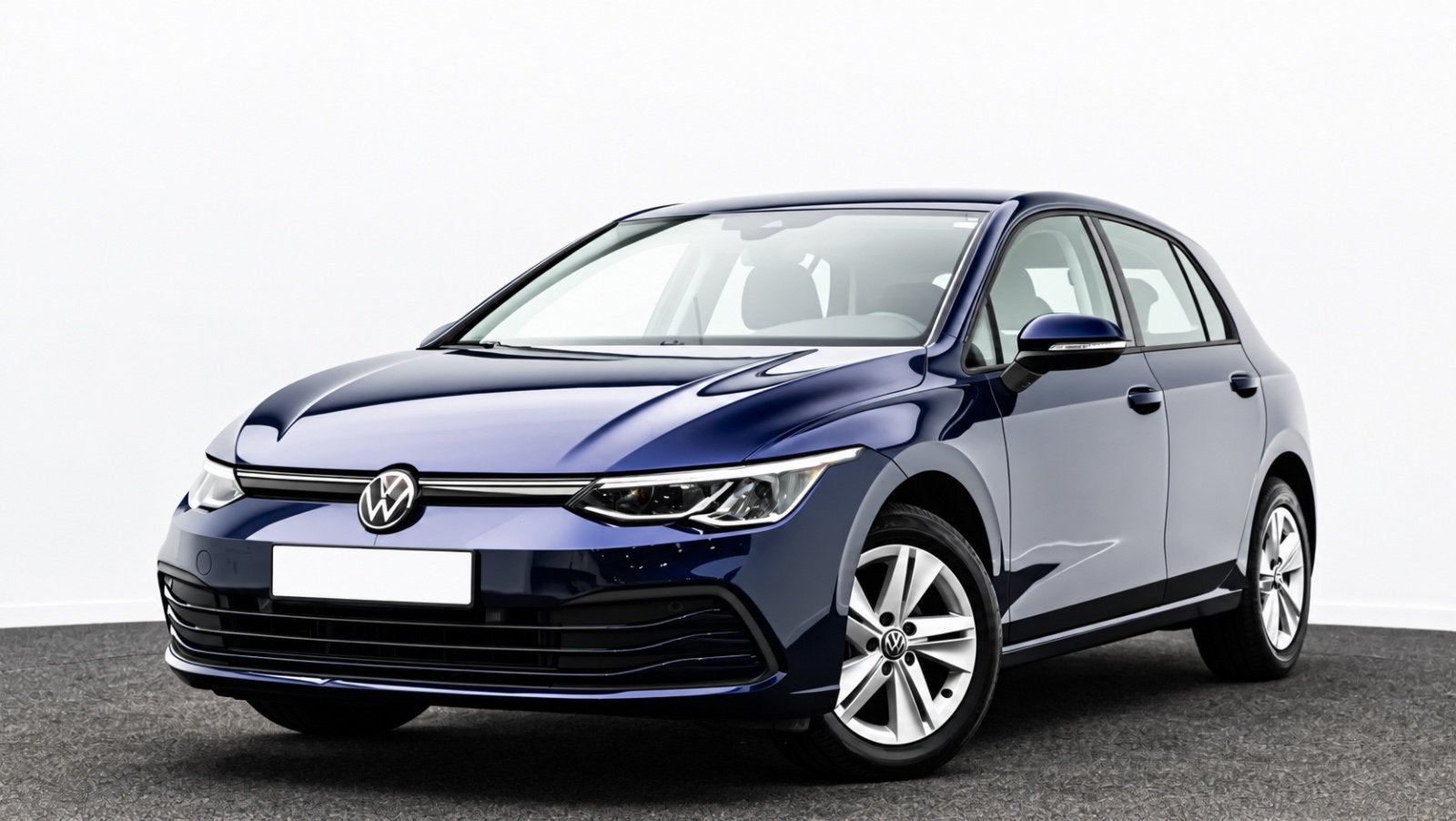 Volkswagen Golf VIII eTSI (BTW verrekenbaar/TVA déductible), Automaat, Blauw, Bedrijf, 5 deurs