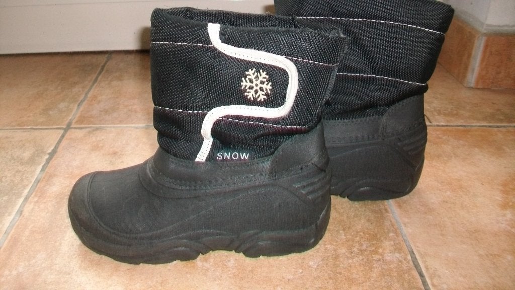 Zwarte winterlaarzen, maat 31, Ophalen of Verzenden, Gebruikt, Schoenen