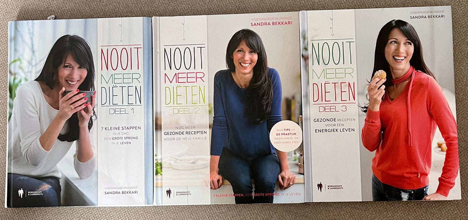 Sandra Bekkari - Nooit meer diëten deel 1,2,3, Boeken, Ophalen, Sandra Bekkari