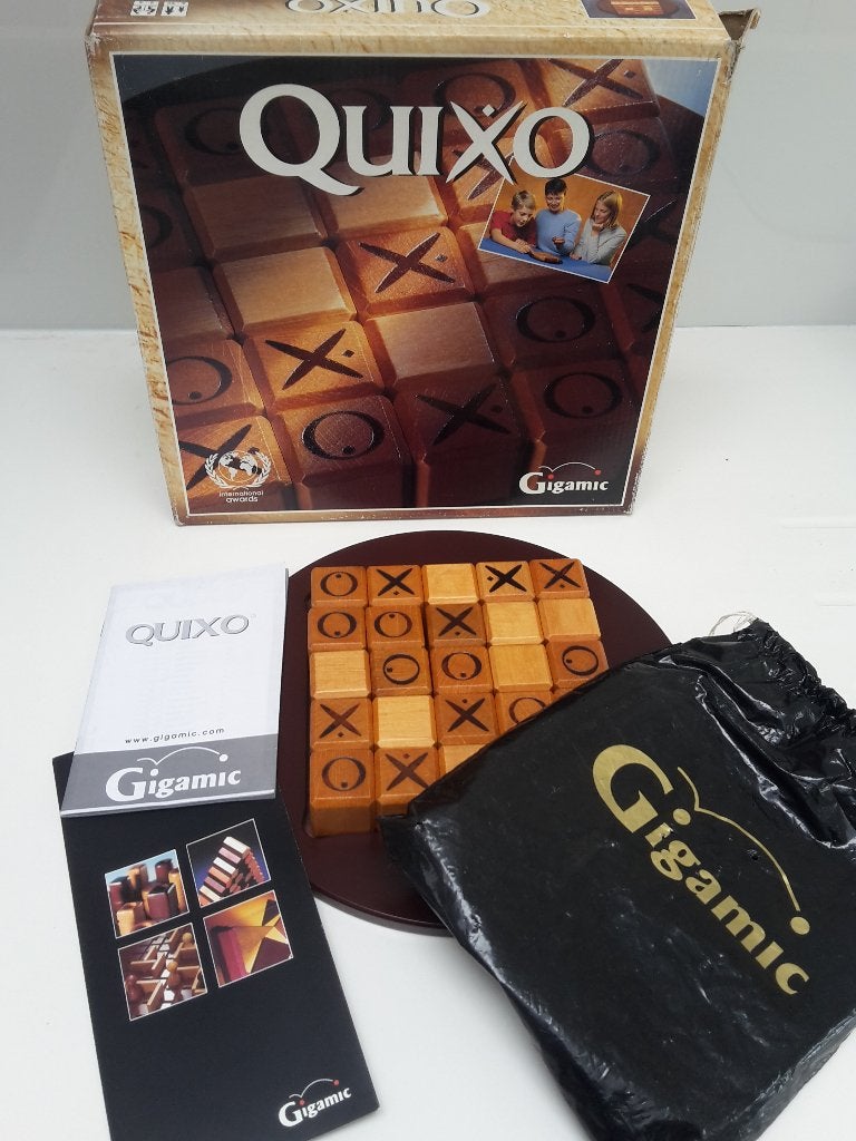 Houten spel Quixo, 2-4 sp., 6+, + 1 gratis promo, Ophalen of Verzenden, Zo goed als nieuw, Gigamic