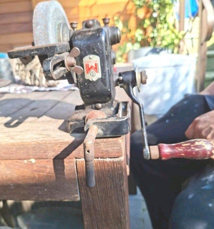 meuleuse vintage manuelle Metabo, Enlèvement ou Envoi