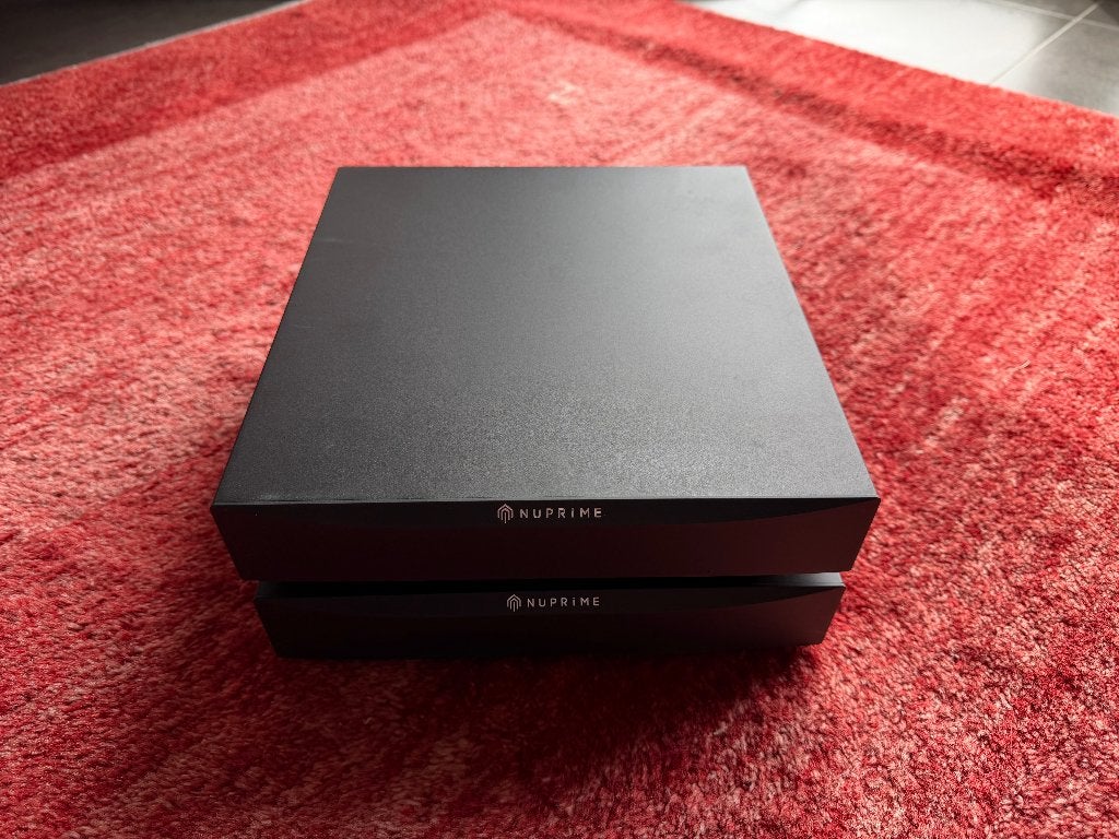 Nuprime STA-9, Zo goed als nieuw, 120 watt of meer, Stereo, Ophalen