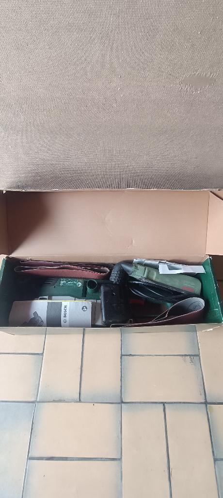 bandschuurmachine bosch PBS75A, Ophalen, Gebruikt, Bandschuurmachine