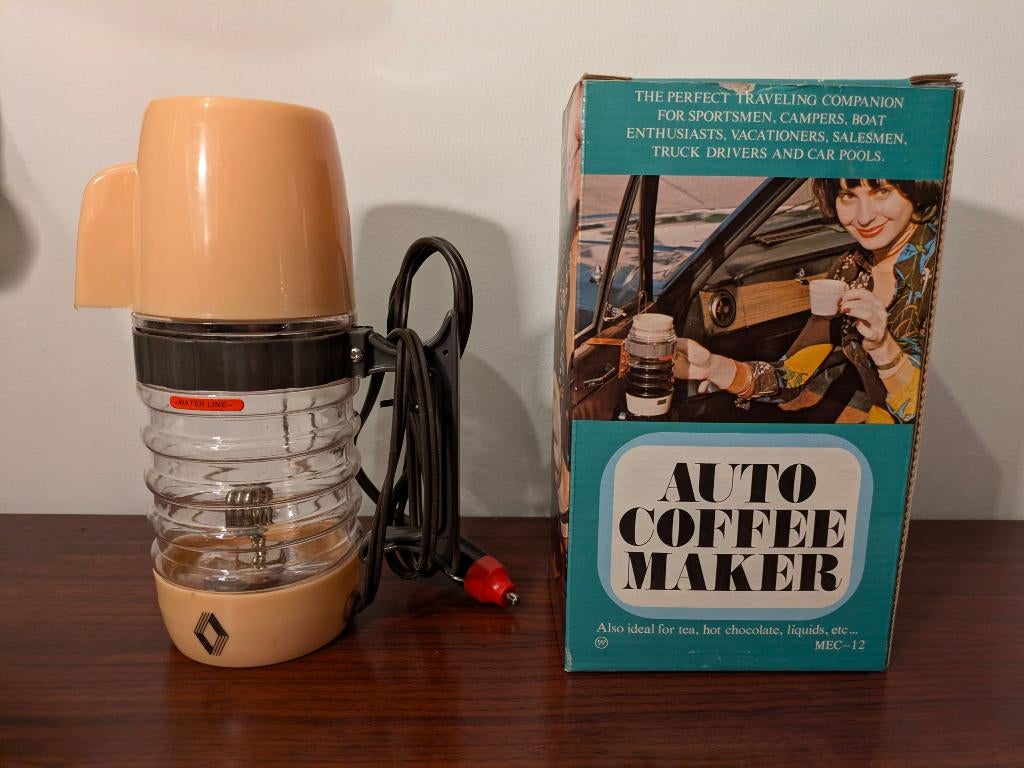Vintage 12v koffiezetapparaat van Renault, Ophalen of Verzenden, Zo goed als nieuw