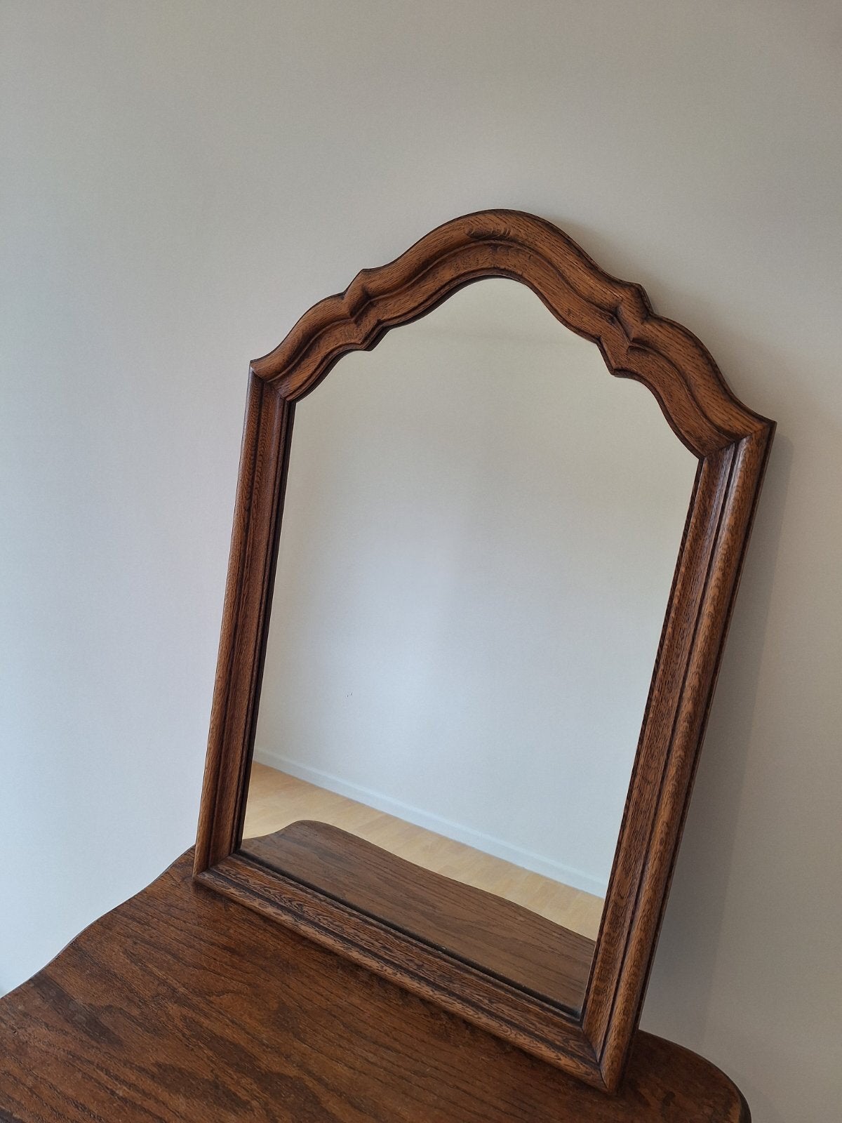 Magnifique miroir en bois 46cm x 68cm, Maison & Meubles, Comme neuf, Rectangulaire