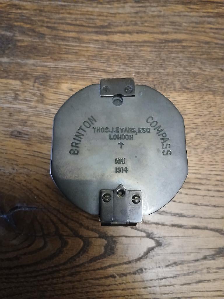 1914 Engels MK I kompas, Verzamelen, Militaria | Algemeen, Verzenden, Landmacht, Overige typen