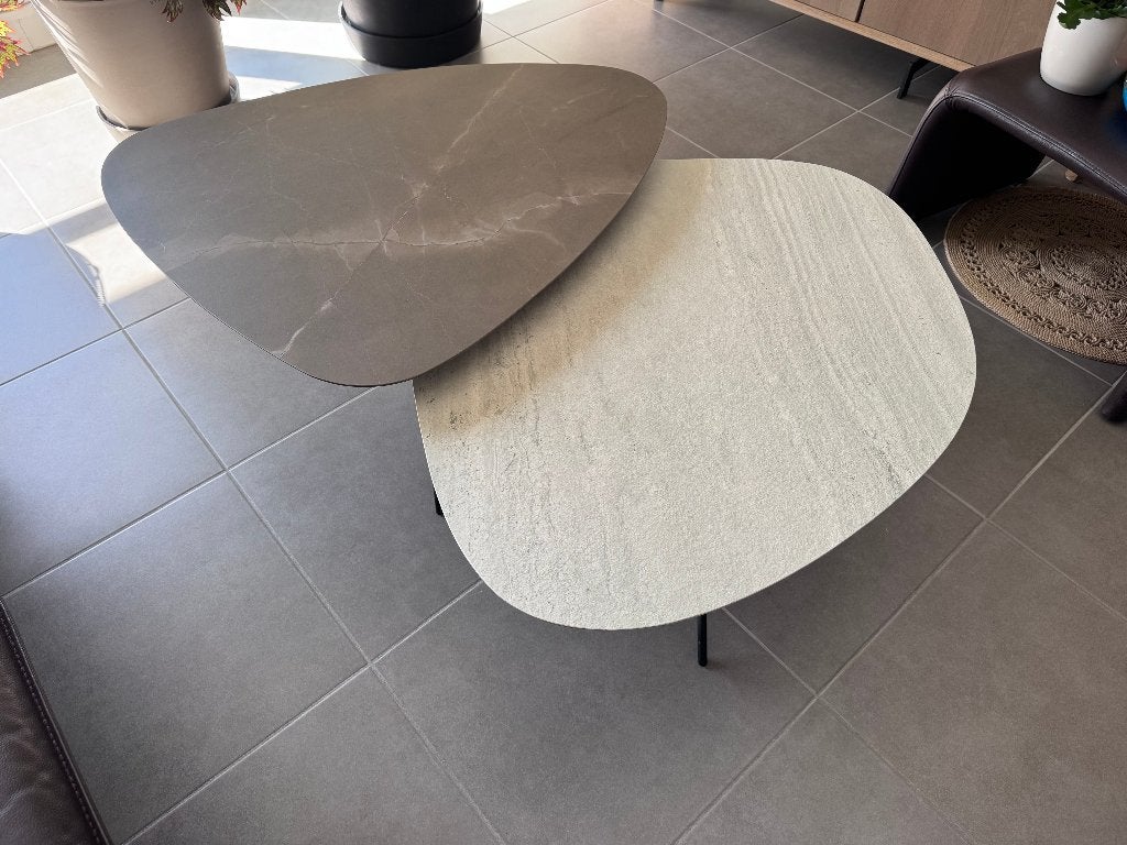 Set salontafels Leolux, Ophalen, Gebruikt, 50 tot 100 cm, 50 tot 100 cm
