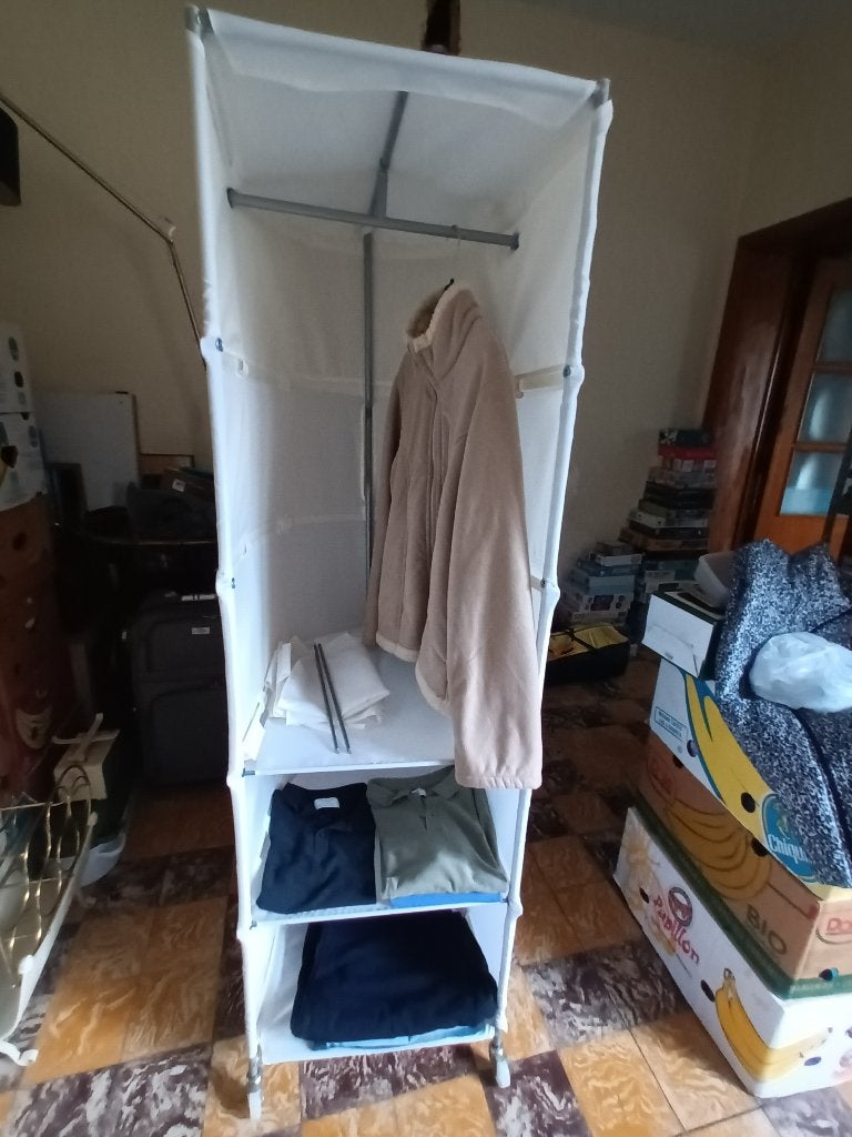 mobiele kleerkast, Ophalen, Overige materialen, Gebruikt, 40 cm of meer