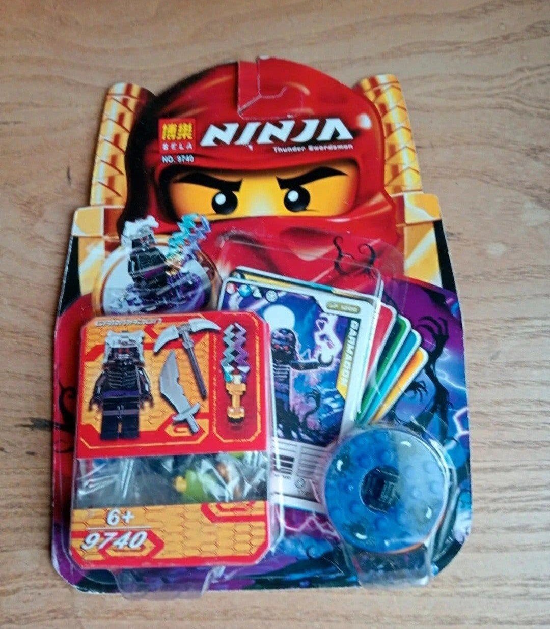 Nieuw bela bootleg chinese ninja swordsman vintage 9740, Verzenden, Nieuw