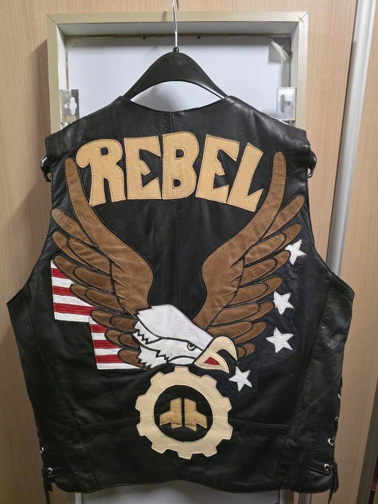 Motorjas zonder mouwen, Motoren, Kleding | Motorkleding, Verzenden, Tweedehands, Heren