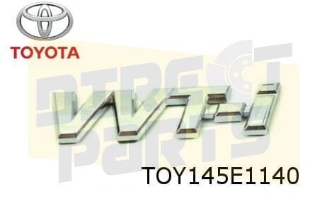 Toyota Yaris (P1) achterklepembleem tekst ''VVT-i'' Originee, Neuf, -, -, Toyota