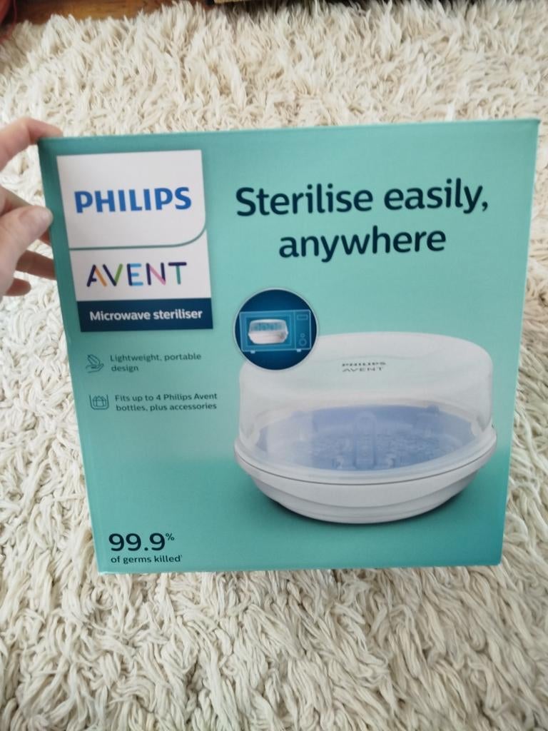 Philips Avent microgolfstoomsterilisator, Kinderen en Baby's, Babyvoeding en Toebehoren, Ophalen of Verzenden, Sterilisator