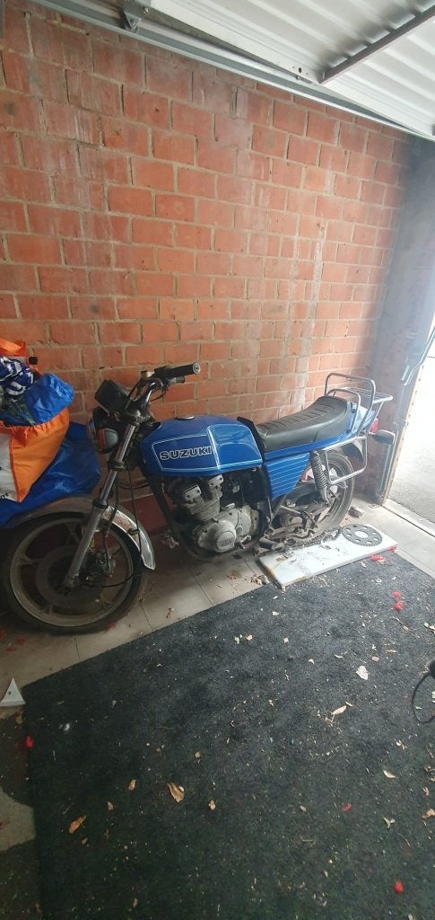 Suzuki GSX250 voor onderdelen, Motoren, Ophalen, Gebruikt