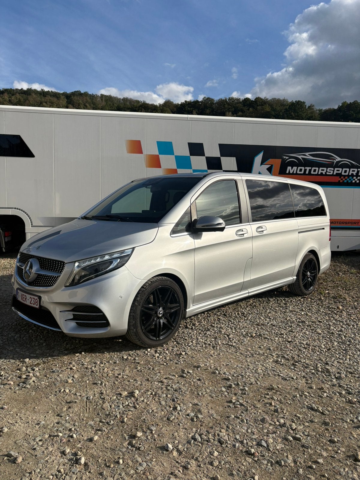 Mercedes benz classe V 2020, Auto's, Automaat, Achterwielaandrijving, Zwart, Diesel