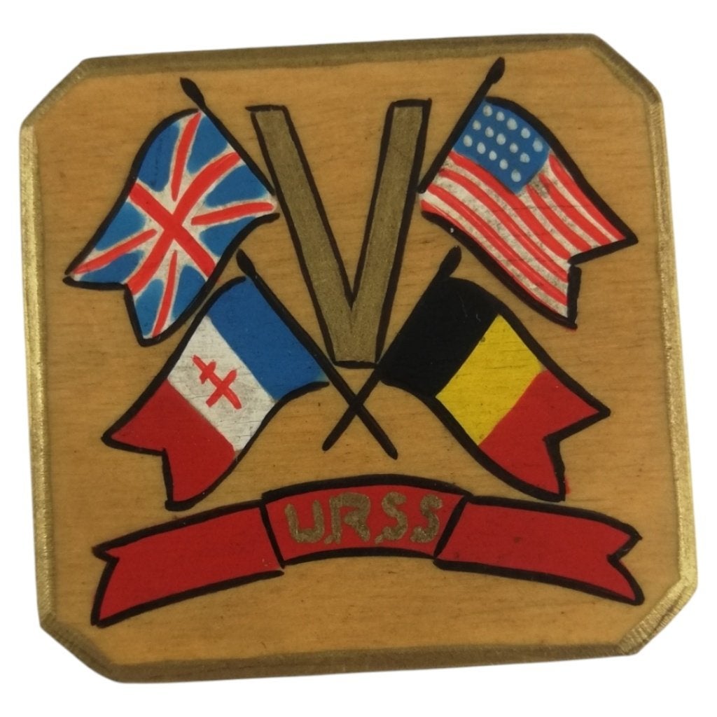 Belgique - épingle de libération « V », Enlèvement ou Envoi, Autres, Emblème ou Badge