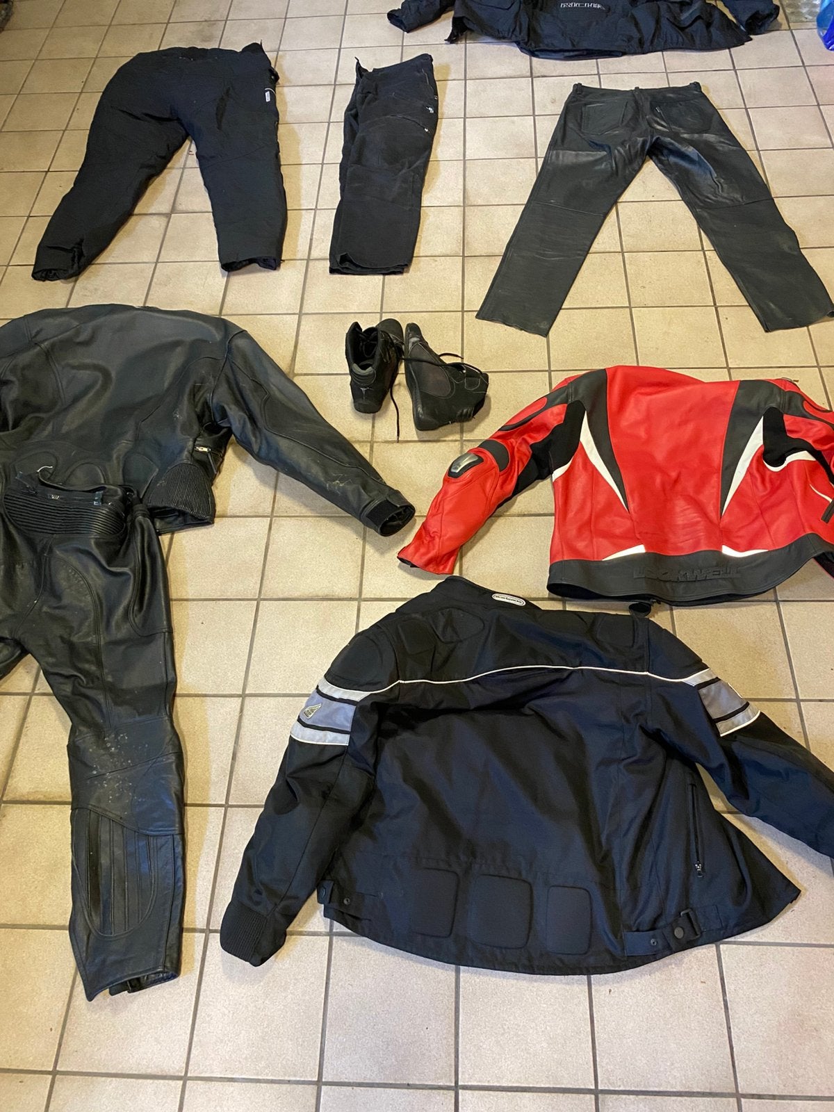 Motokleding, Ophalen, Dames