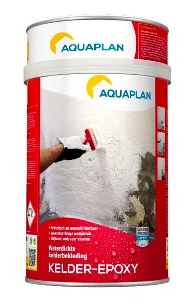 aquaplan kelder epoxy, Doe-het-zelf en Bouw, Ophalen of Verzenden, Nieuw, Wit