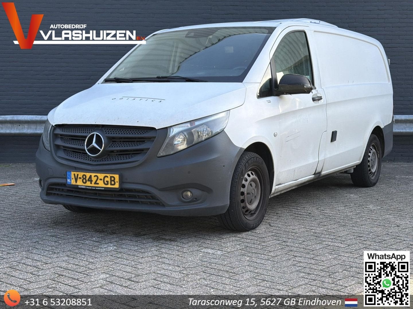 Mercedes-Benz Vito 114 CDI Lang | € 5.950,- MARGE!, 173 g/km, Wit, Mercedes-Benz, Bedrijf