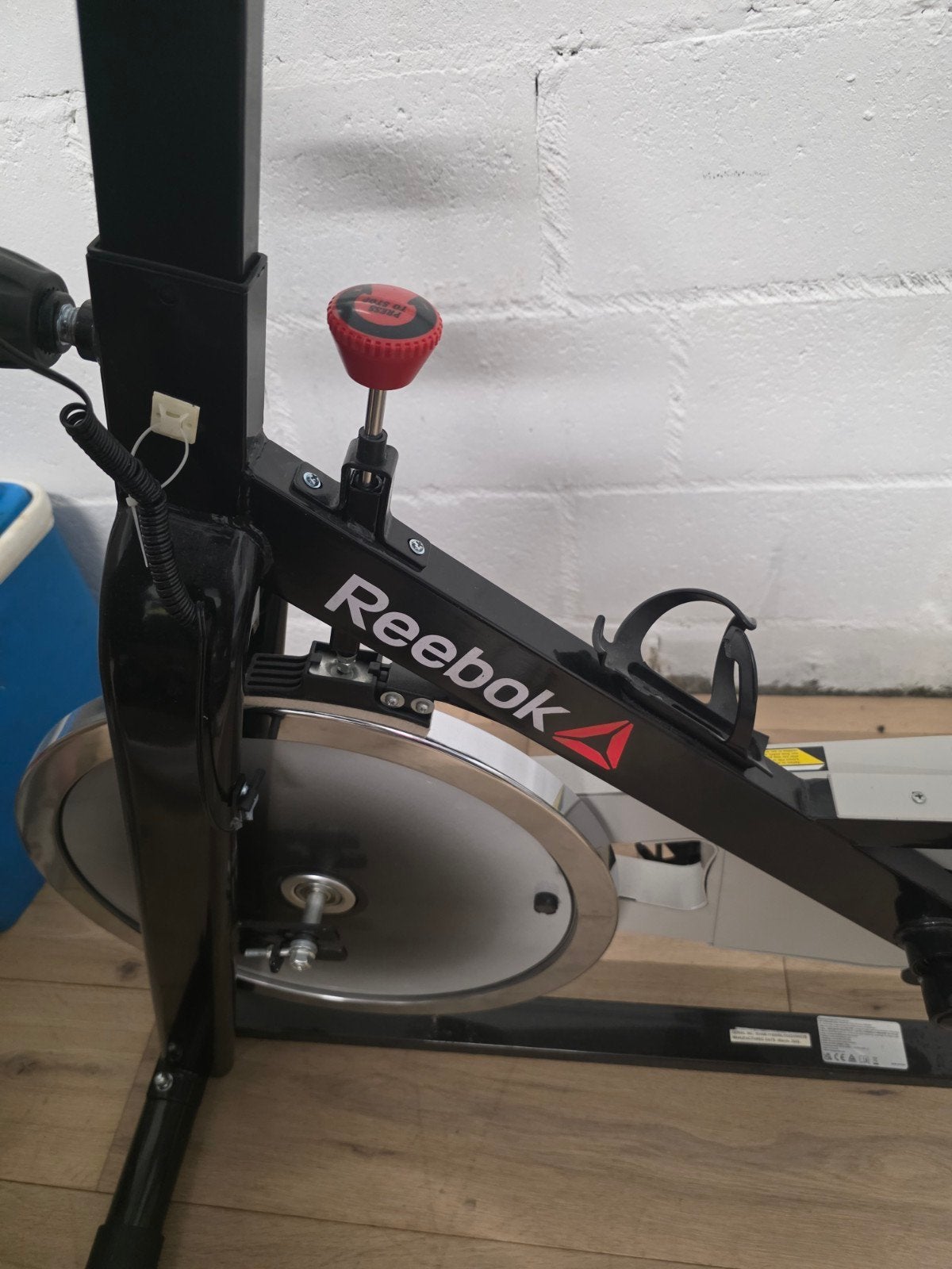 Vélo de spinning Reebok ASB – Très bon état, Sports & Fitness, Appareils de fitness, Vélo de spinning, Enlèvement