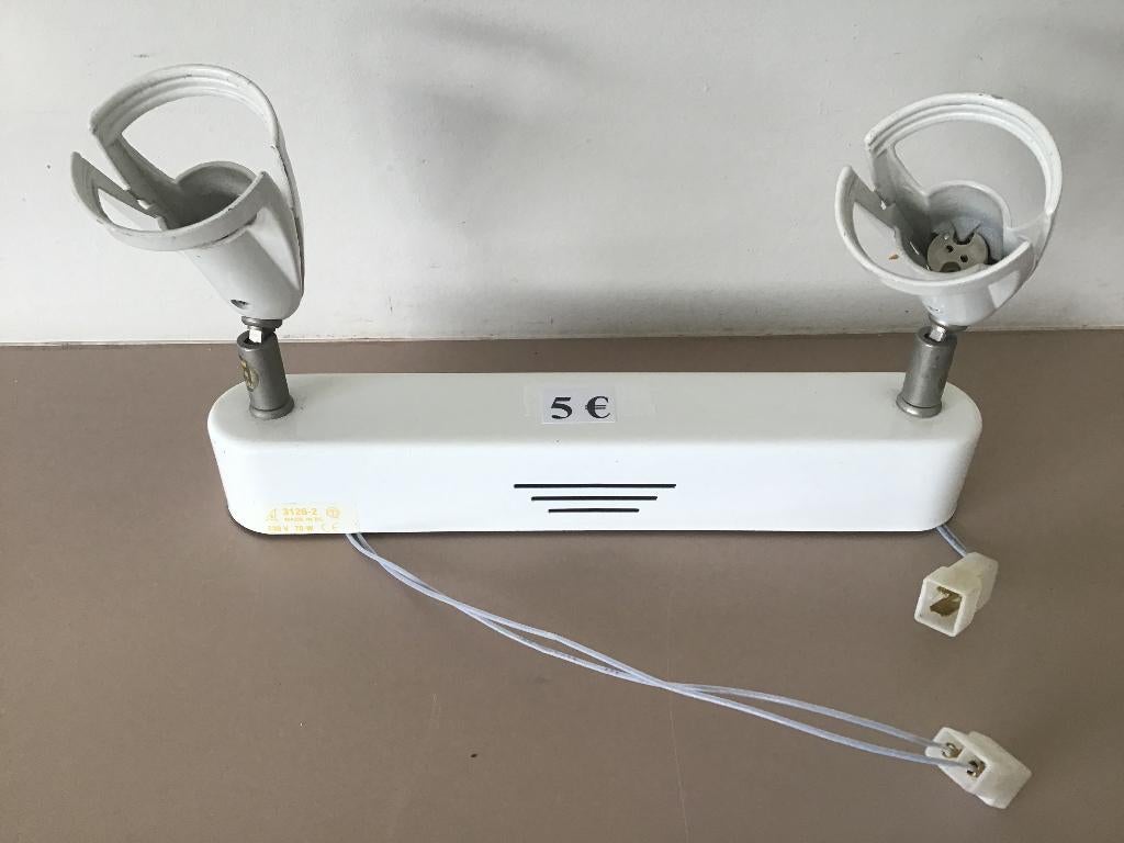 luminaire pour 2 projecteurs, Enlèvement ou Envoi, Comme neuf