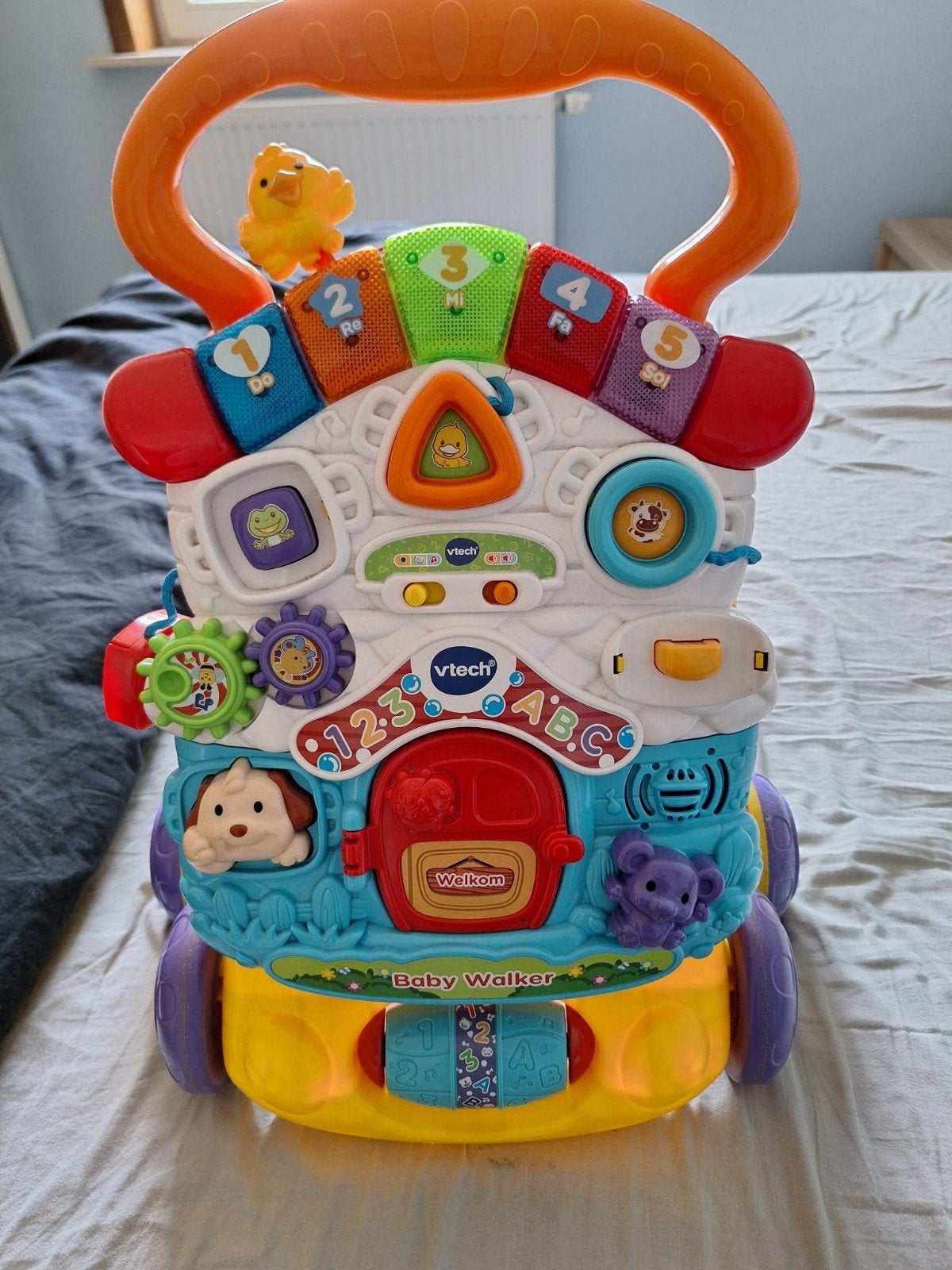 Babywalker Vtech, Ophalen, Zo goed als nieuw, 6 maanden tot 2 jaar