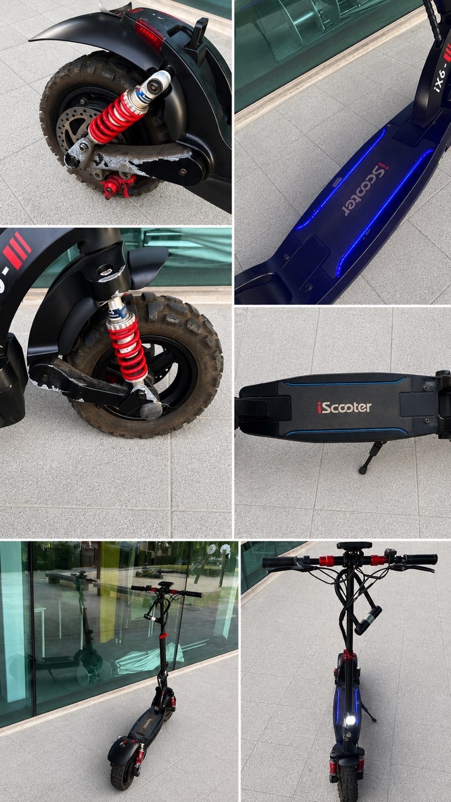 Iscooter IX 6, Vélos & Vélomoteurs, Trottinettes, Enlèvement, Comme neuf, Step électrique (E-scooter)