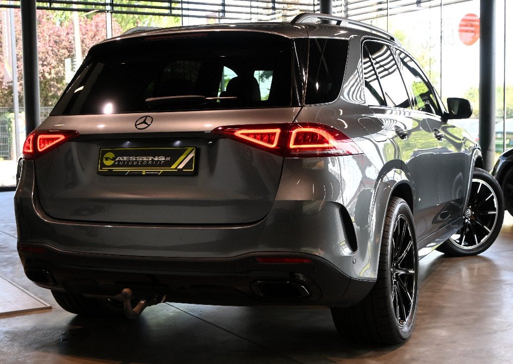 Mercedes-Benz GLE 350de 4-MATIC AMG-LINE *PANO/BURM/360CAM*, Cuir, Argent ou Gris, Achat, Euro 6