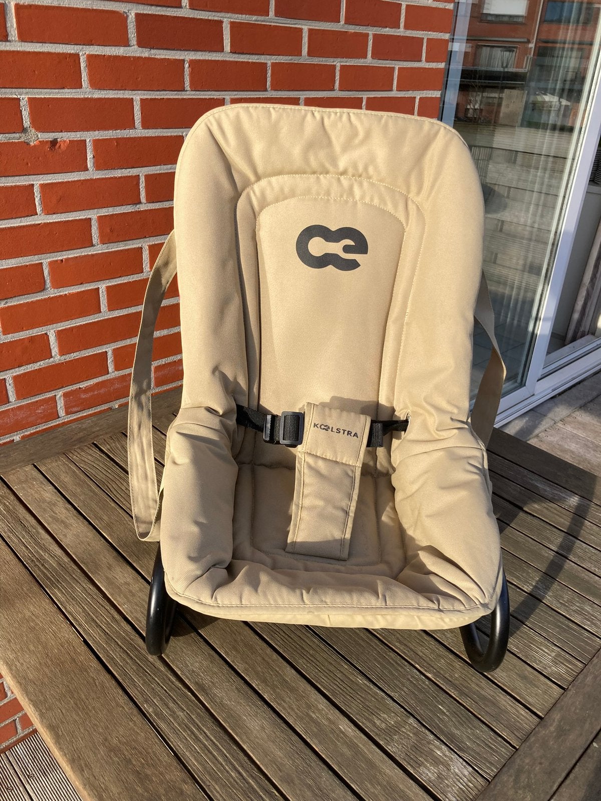 Wippertje Baby relaxstoeltje wipstoeltje Koelstra Beige, Ophalen, Zo goed als nieuw