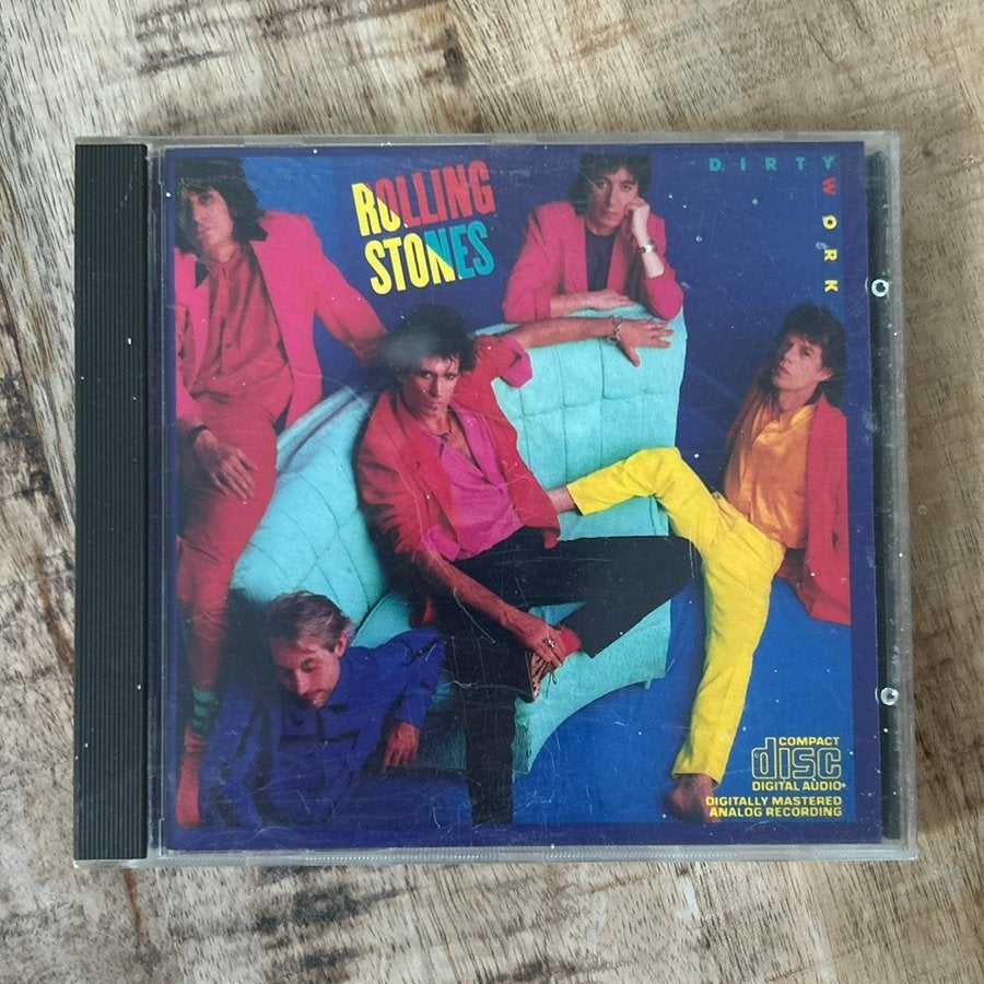 The Rolling Stones – Dirty Work – Japanse cd-uitgave 1986, CD & DVD, CD | Rock, Enlèvement ou Envoi, Comme neuf, Rock classique