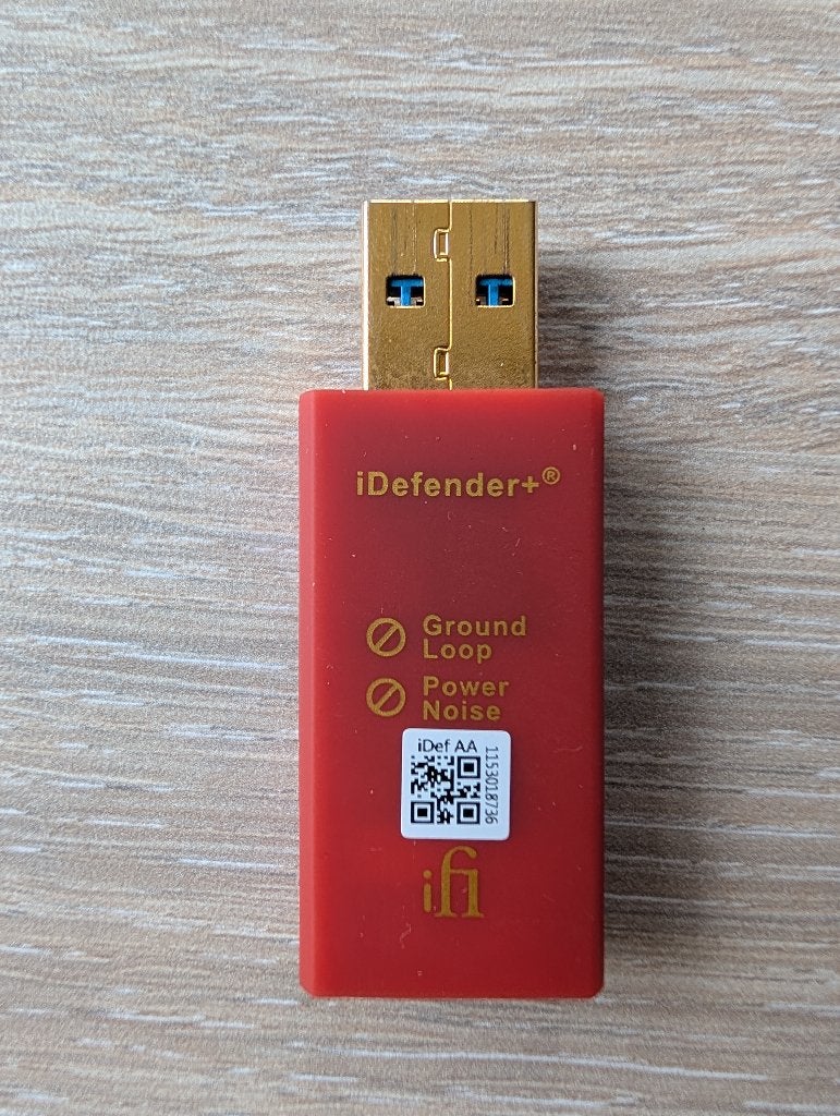 iFi iDefender+ USB-A – Ground Loop Isolator, Ophalen, Gebruikt, Audio