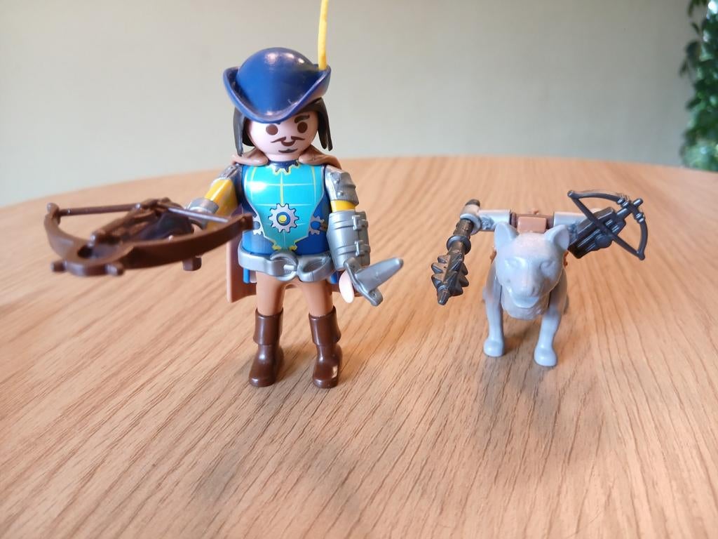 Playmobil 70229, novelmore, boogschutter met wolf, Enlèvement ou Envoi, Comme neuf