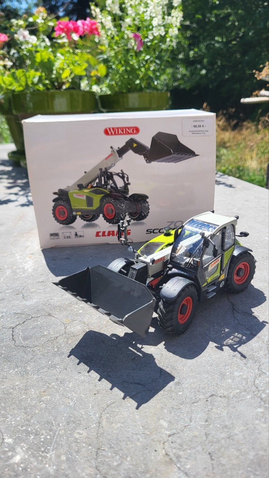 Wiking 1:32 Claas Scorpion 7044, Ophalen of Verzenden