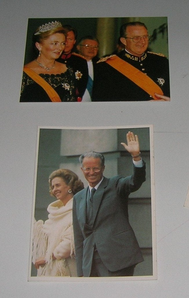 Postkaarten Koning Boudewijn en Albert II, Enlèvement